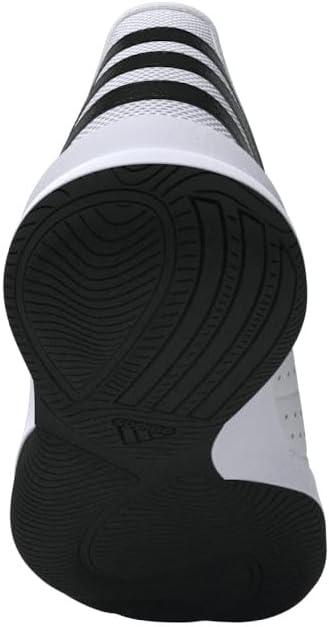 imageAdidas UnisexAdult Front Court SneakerWhiteBlackBlack