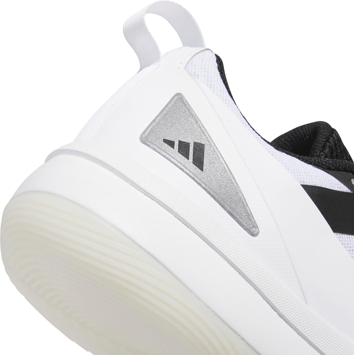 imageAdidas UnisexAdult Front Court SneakerWhiteBlackWhite