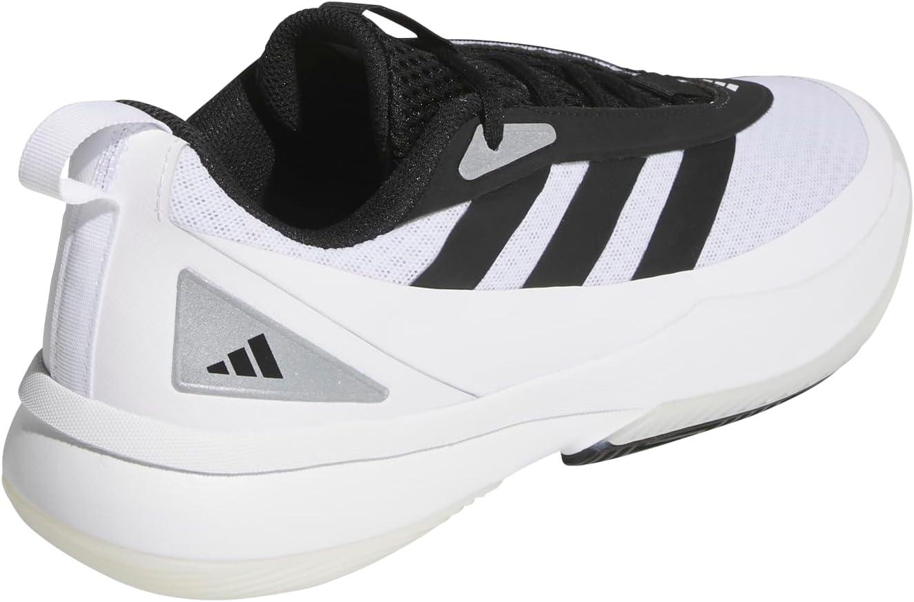 imageAdidas UnisexAdult Front Court SneakerWhiteBlackWhite