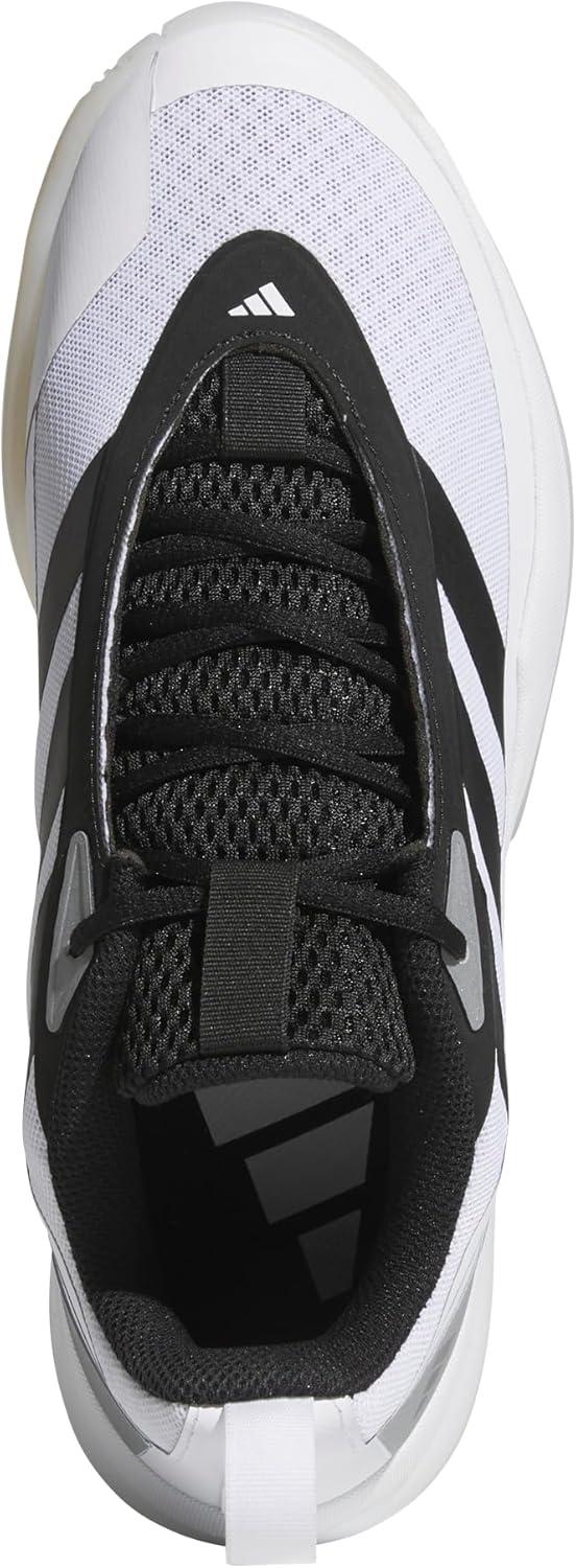 imageAdidas UnisexAdult Front Court SneakerWhiteBlackWhite