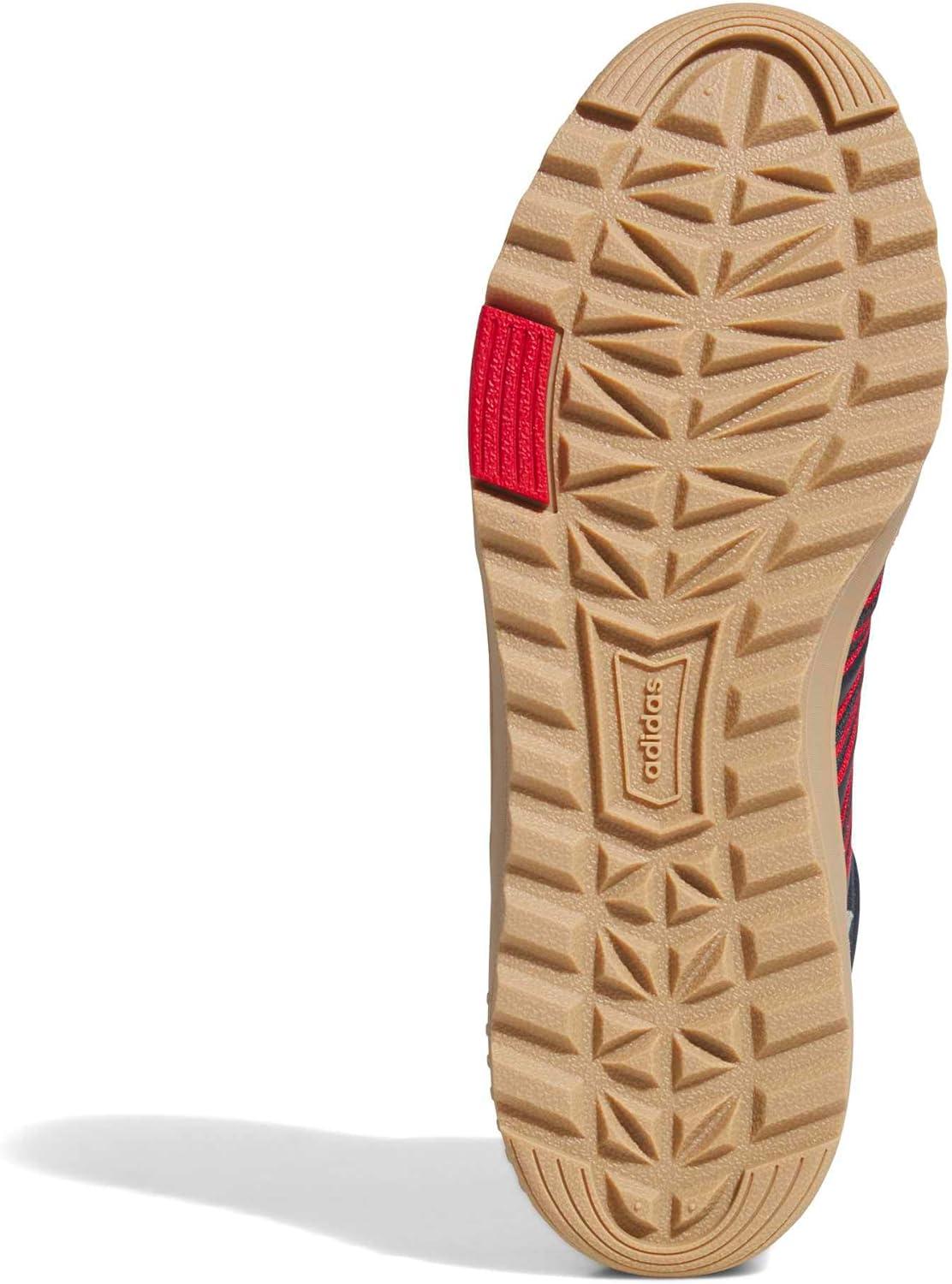 imageAdidas UnisexAdult Hoops 40 Mid Top SneakerAurora InkBetter ScarletGum