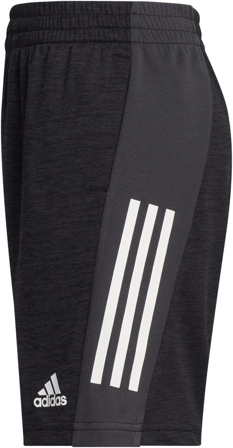 imageadidas Boys Active Mesh Short DiscBlack Heather D2m