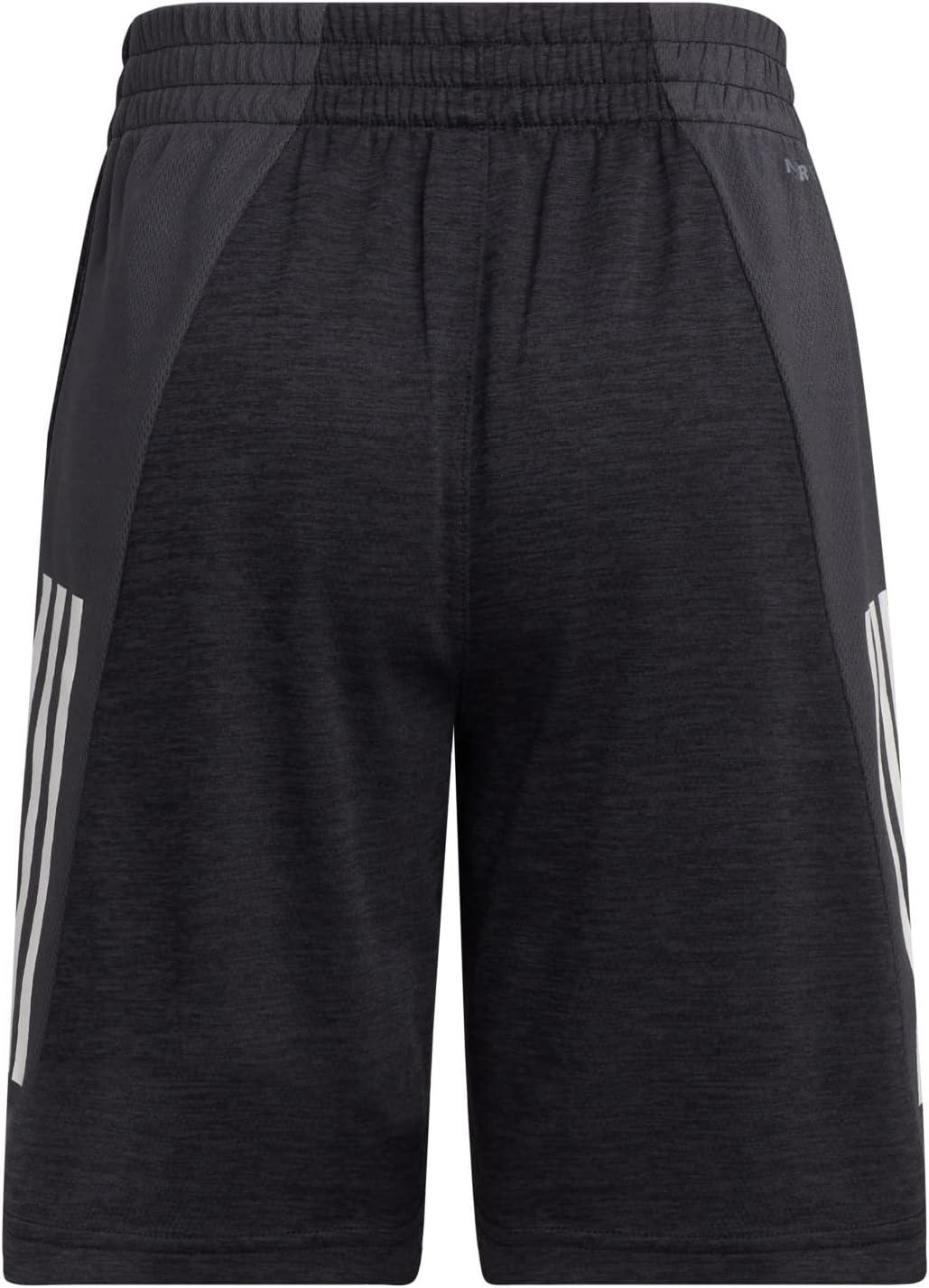 imageadidas Boys Active Mesh Short DiscBlack Heather D2m