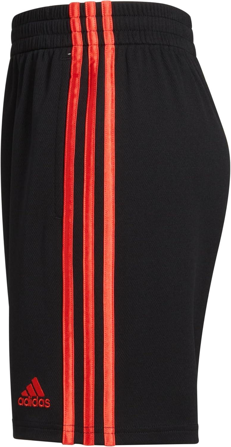 imageadidas Boys Active Mesh Short DiscBlackRed