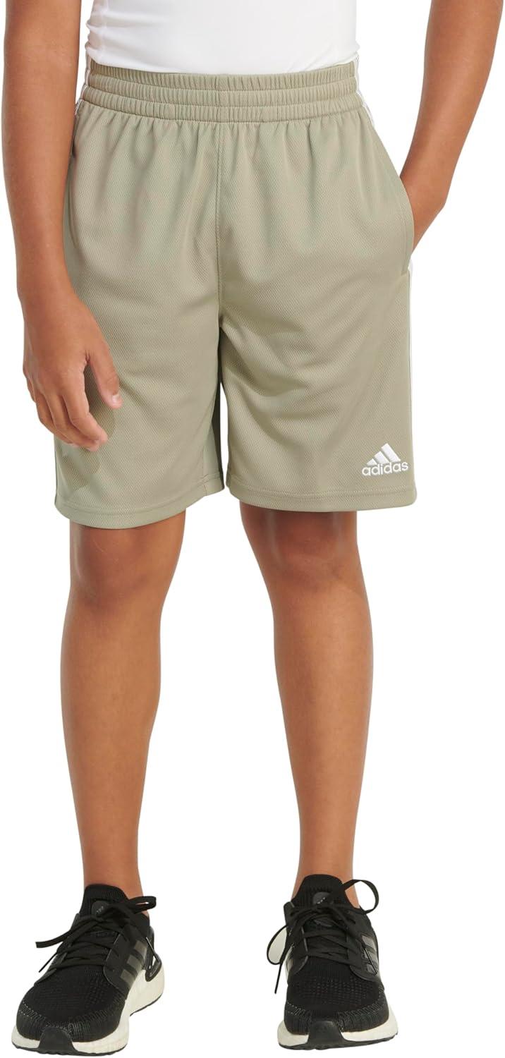 imageadidas Boys Active Mesh Short DiscLight Grey