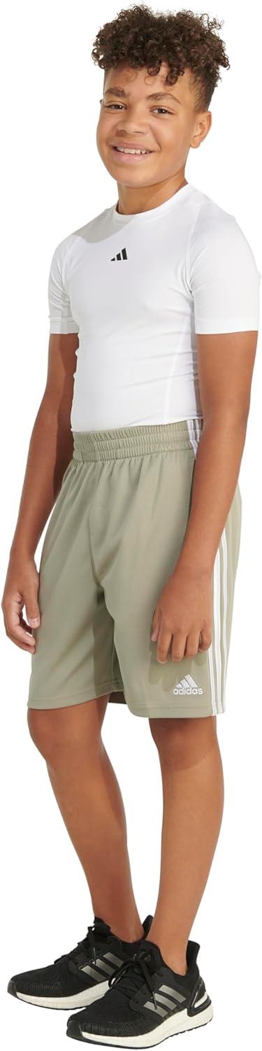 imageadidas Boys Active Mesh Short DiscLight Grey