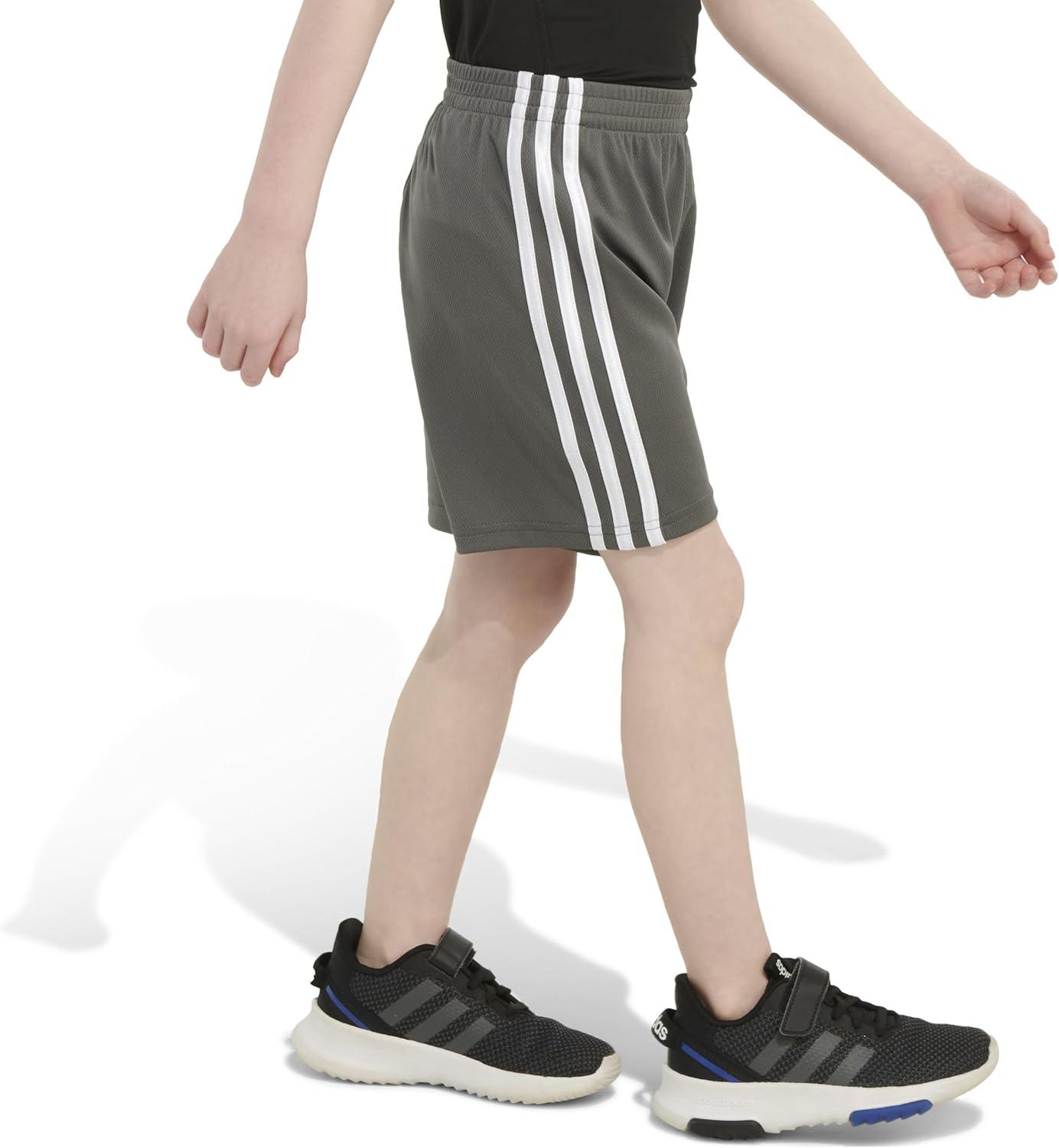 imageadidas Boys Classic 3Stripes ShortsDark Grey