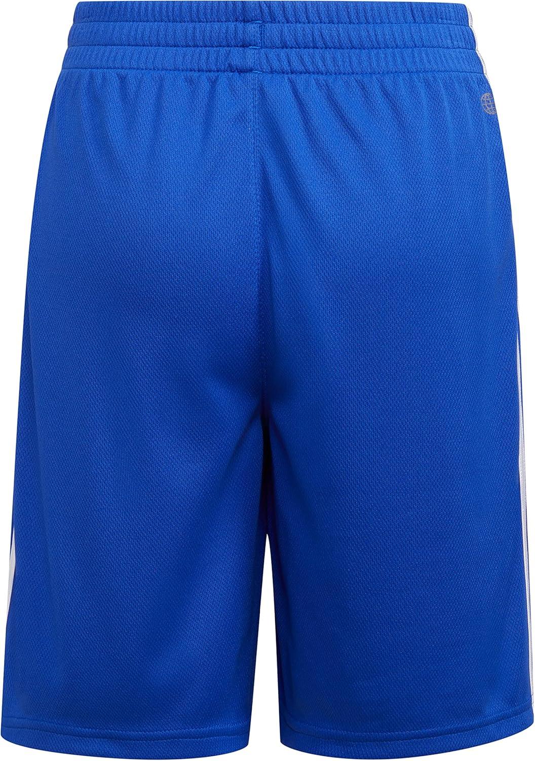 imageadidas Boys Classic 3Stripes ShortsSemi Lucid Blue