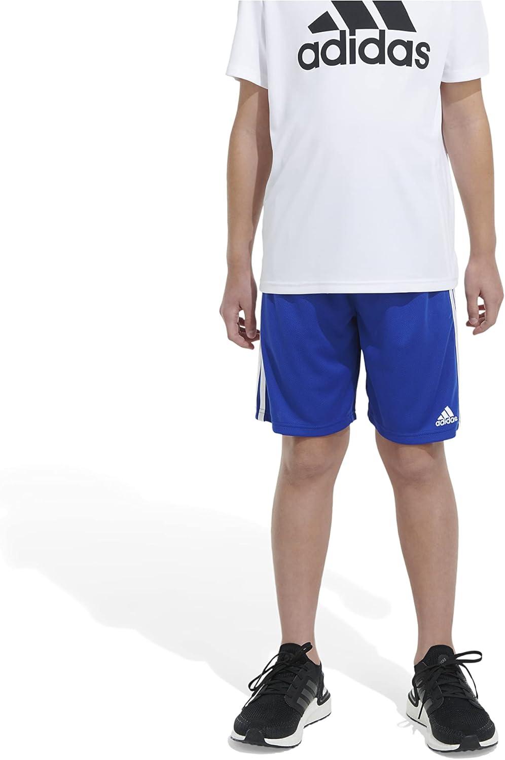 imageadidas Boys Classic 3Stripes ShortsSemi Lucid Blue