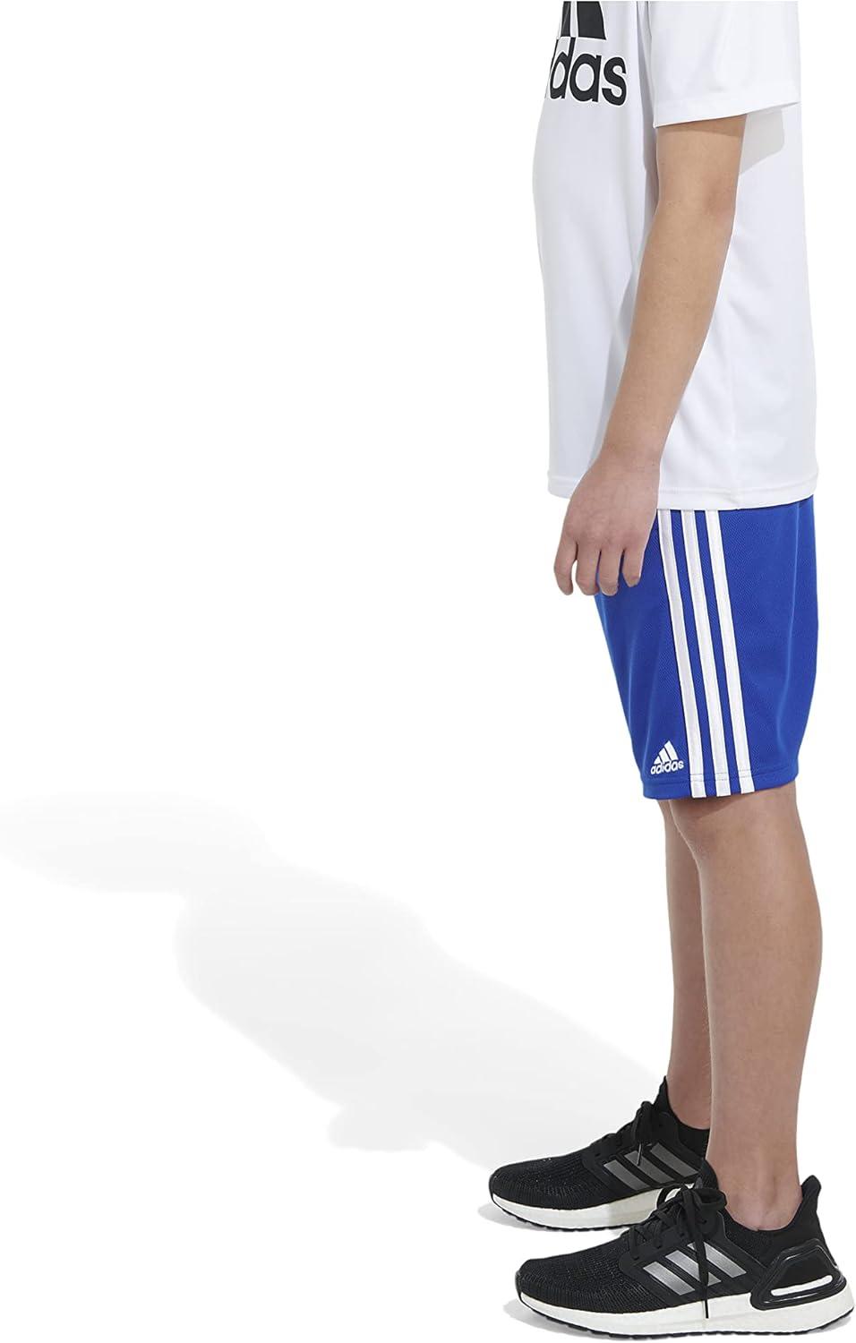 imageadidas Boys Classic 3Stripes ShortsSemi Lucid Blue