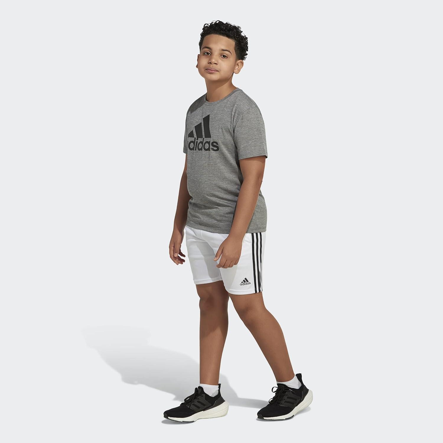 imageadidas Boys Classic 3Stripes ShortsWhite