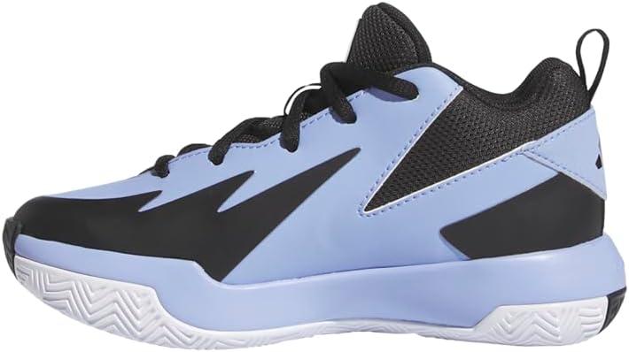 imageadidas Boys Cross Em Up Select ShoesBlue SparkBlackWhite