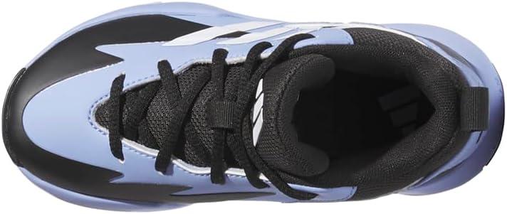 imageadidas Boys Cross Em Up Select ShoesBlue SparkBlackWhite