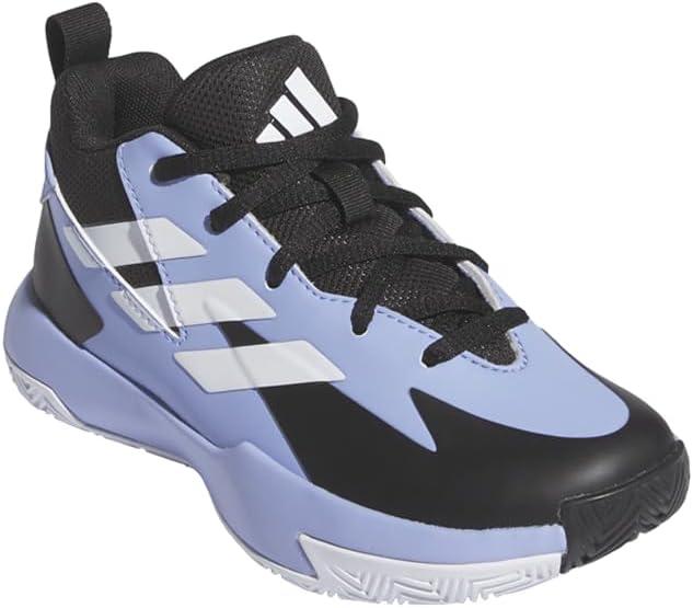 imageadidas Boys Cross Em Up Select ShoesBlue SparkBlackWhite