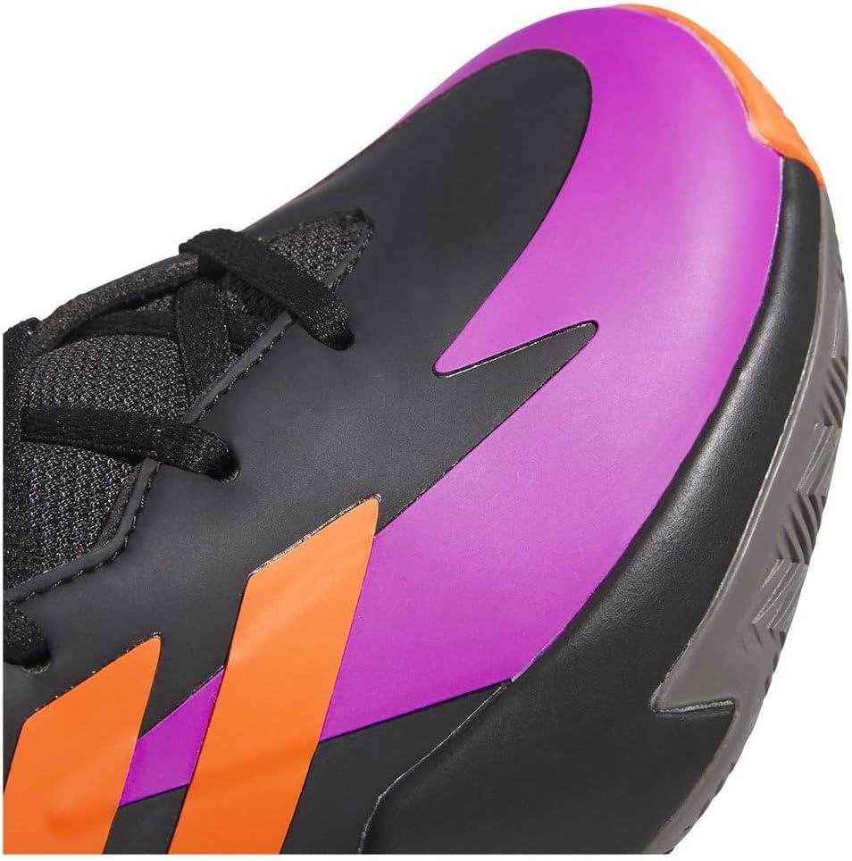 imageadidas Boys Cross Em Up Select ShoesCore BlackPurple BurstImpact Orange Ig6639