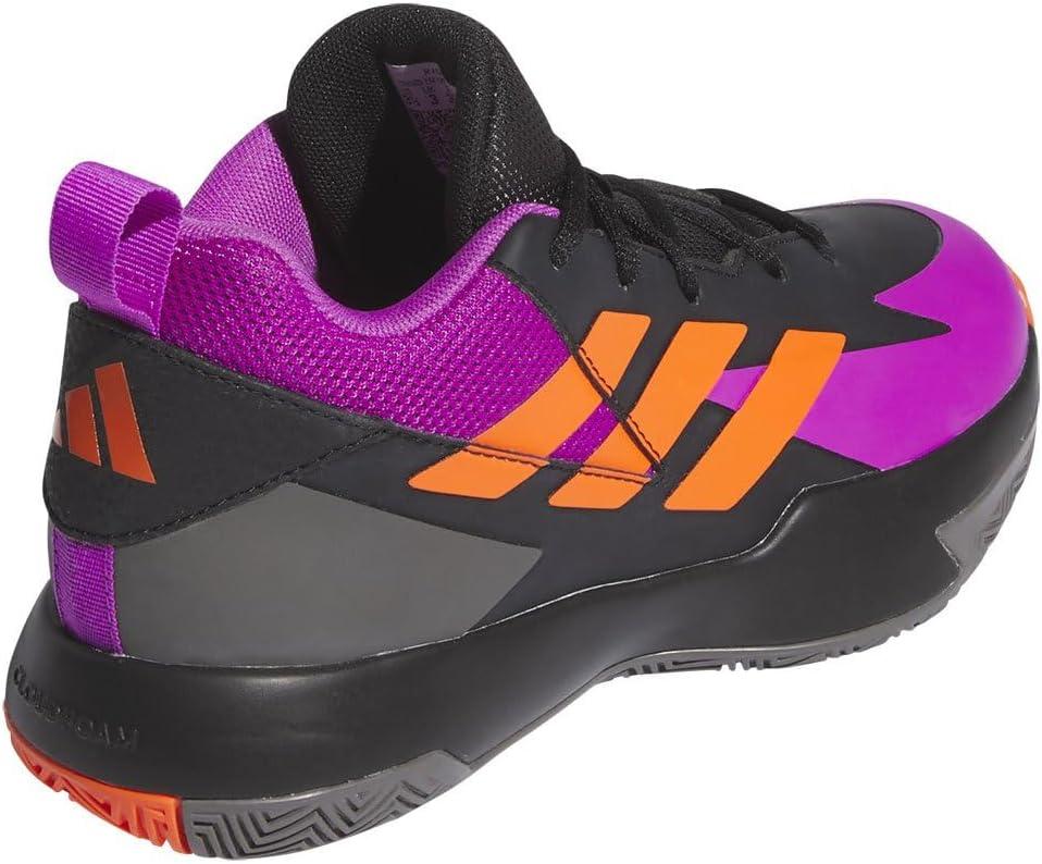 imageadidas Boys Cross Em Up Select ShoesCore BlackPurple BurstImpact Orange Ig6639