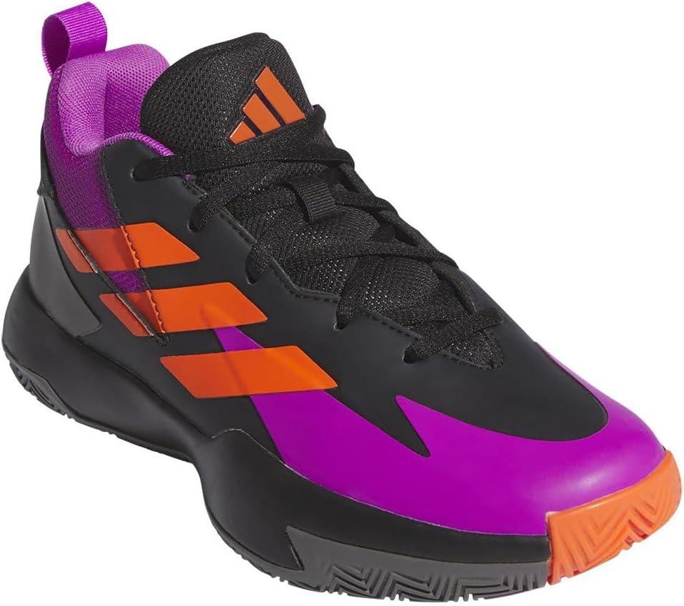 imageadidas Boys Cross Em Up Select ShoesCore BlackPurple BurstImpact Orange Ig6639