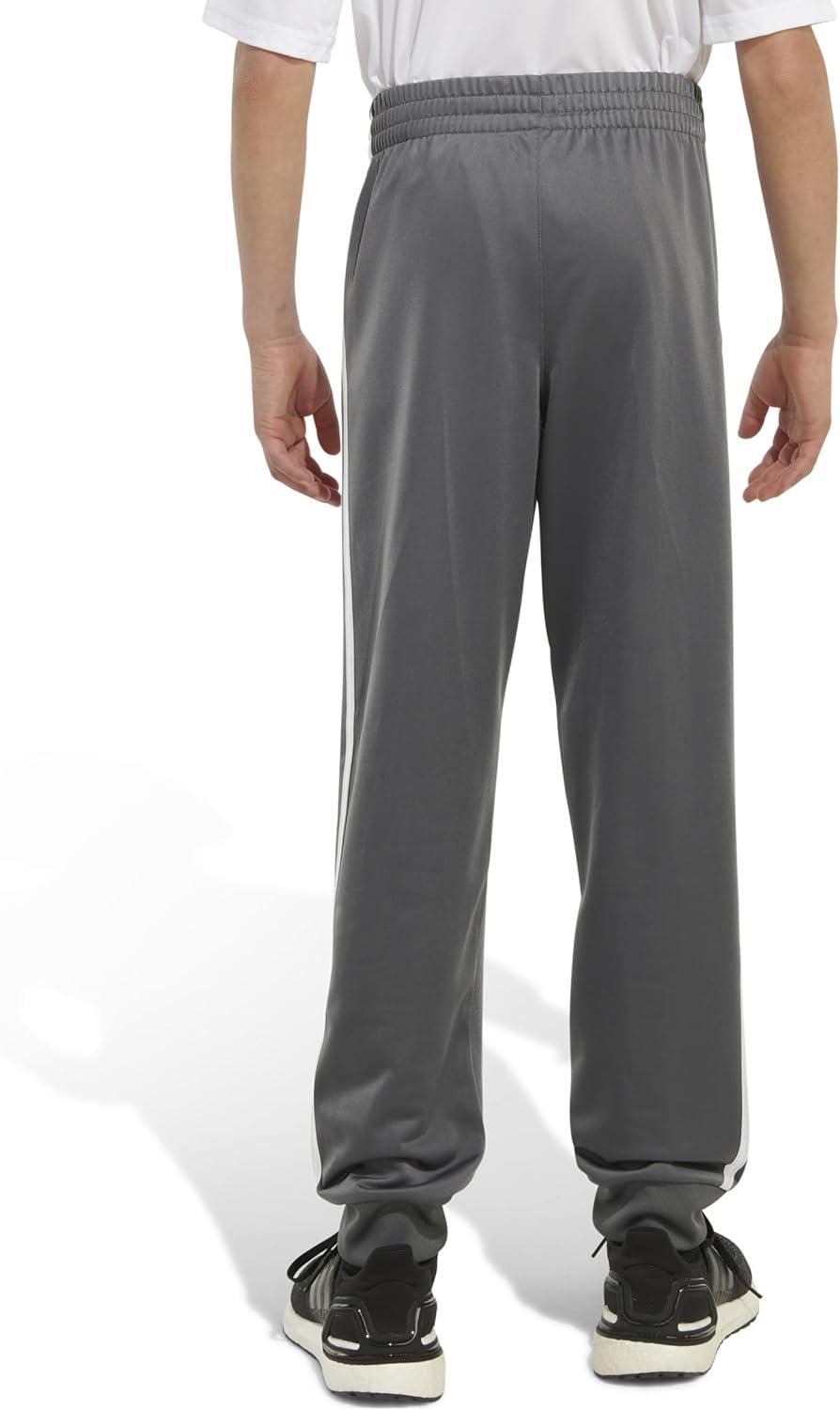 imageadidas Boys Iconic Tricot Jogger Training PantsDark Grey Five