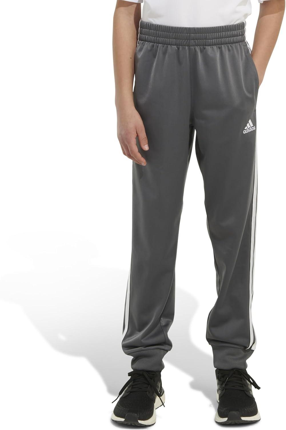 imageadidas Boys Iconic Tricot Jogger Training PantsDark Grey Five