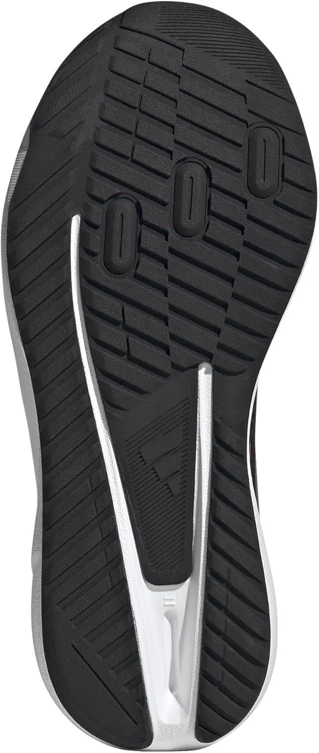 imageadidas Boys Lightblaze Lace Up SneakersBlackIron MetallicLucid Pink