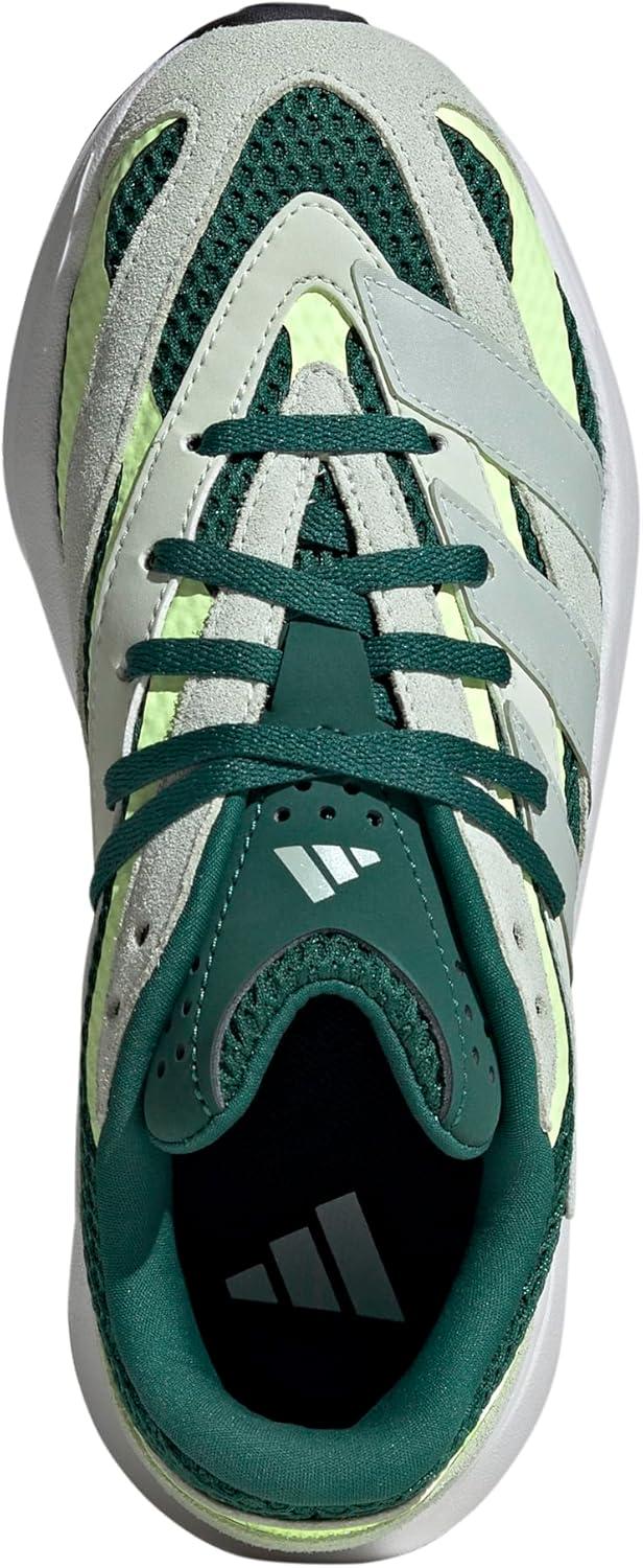 imageadidas Boys Lightblaze Lace Up SneakersCollegiate GreenLinen Green MetLinen Green