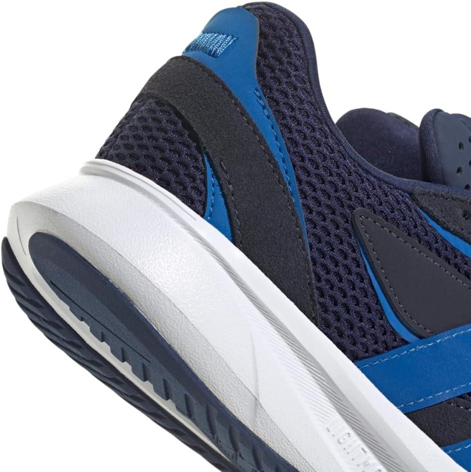 imageadidas Boys Lightblaze Lace Up SneakersDark BlueBright RoyalInk