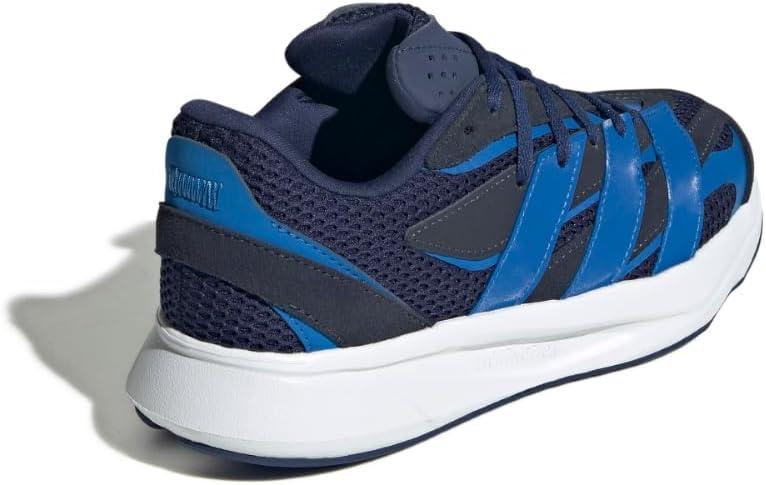 imageadidas Boys Lightblaze Lace Up SneakersDark BlueBright RoyalInk
