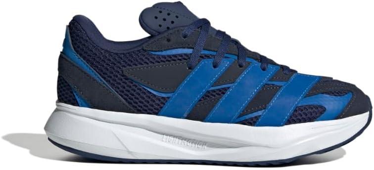 imageadidas Boys Lightblaze Lace Up SneakersDark BlueBright RoyalInk