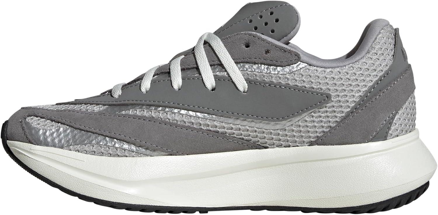 imageadidas Boys Lightblaze Lace Up SneakersGreyGreySilver Metallic