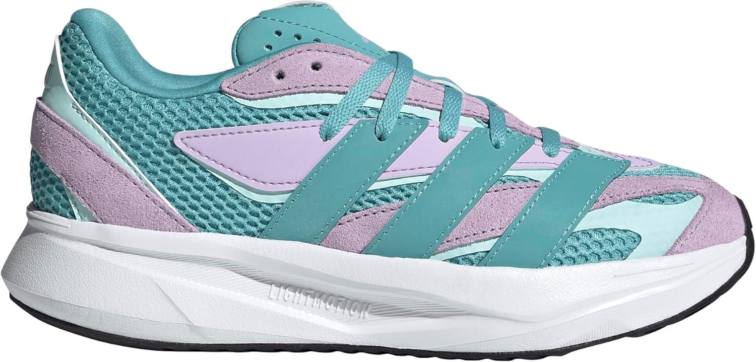 imageadidas Boys Lightblaze Lace Up SneakersMint TonMint TonPowder Plum