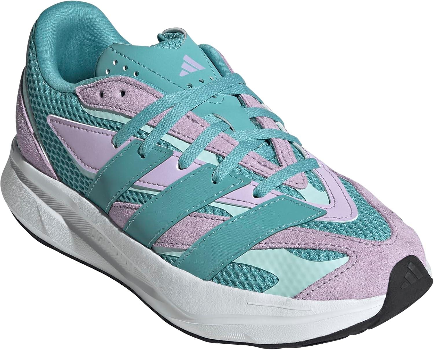 imageadidas Boys Lightblaze Lace Up SneakersMint TonMint TonPowder Plum