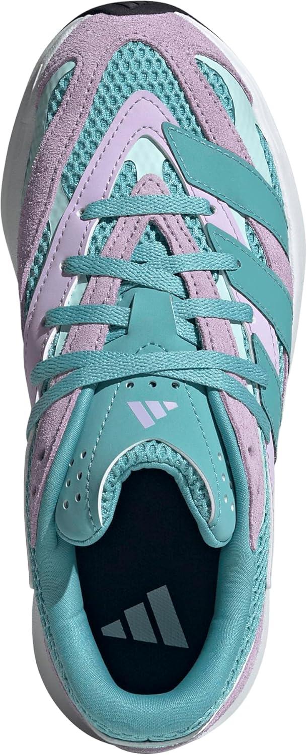 imageadidas Boys Lightblaze Lace Up SneakersMint TonMint TonPowder Plum