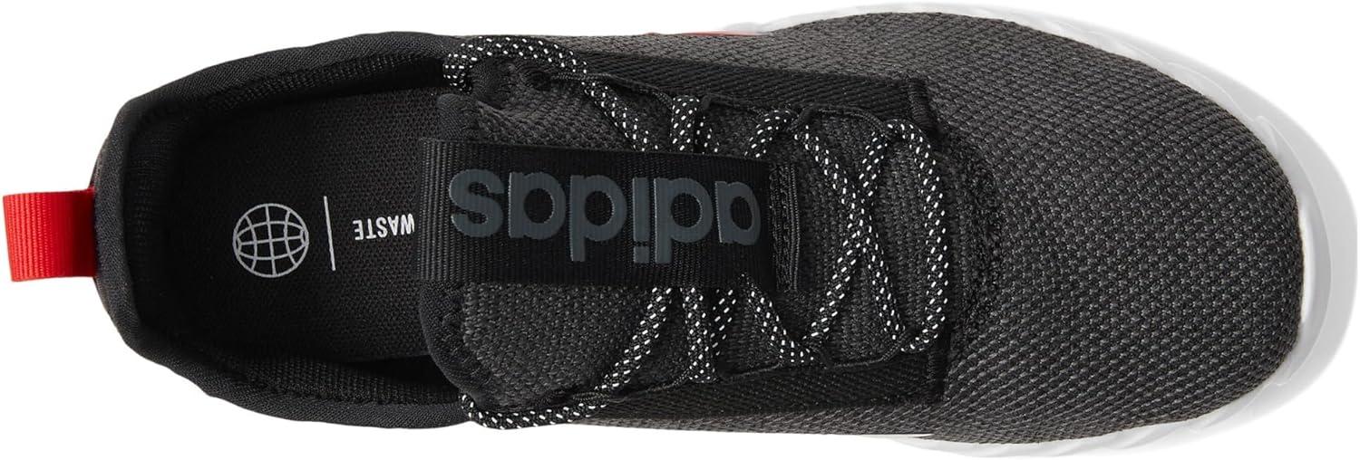 imageadidas Kids Boys Kaptir 30 Lace Up Sneakers Shoes Casual BlackBlackWhiteBlack