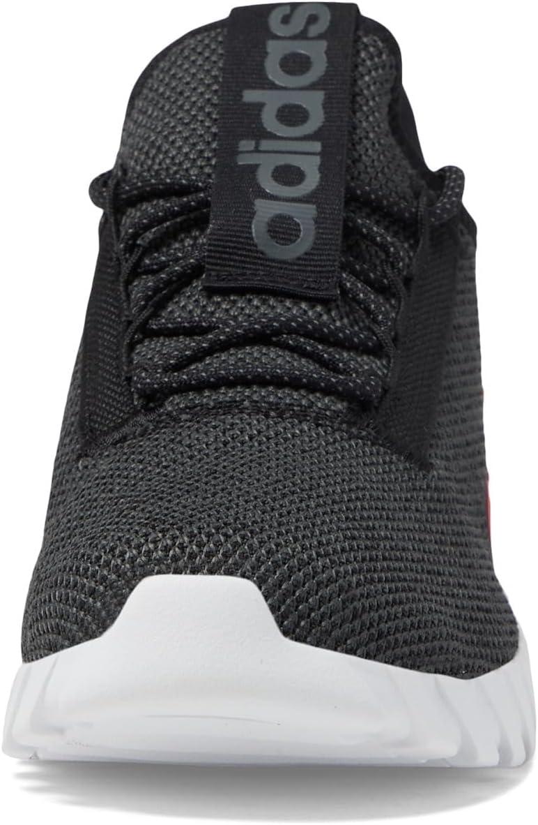 imageadidas Kids Boys Kaptir 30 Lace Up Sneakers Shoes Casual BlackBlackWhiteBlack