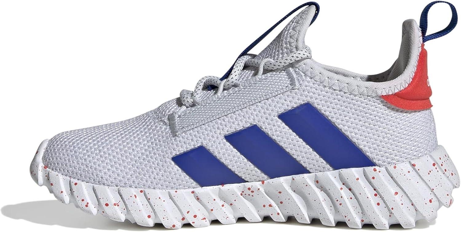 imageadidas Kids Boys Kaptir 30 Lace Up Sneakers Shoes Casual BlackDash GreyTeam Royal BlueBright Red