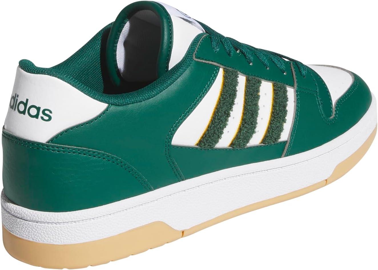 imageadidas Mens Break Start ShoesCollegiate GreenWhiteUtility Yellow