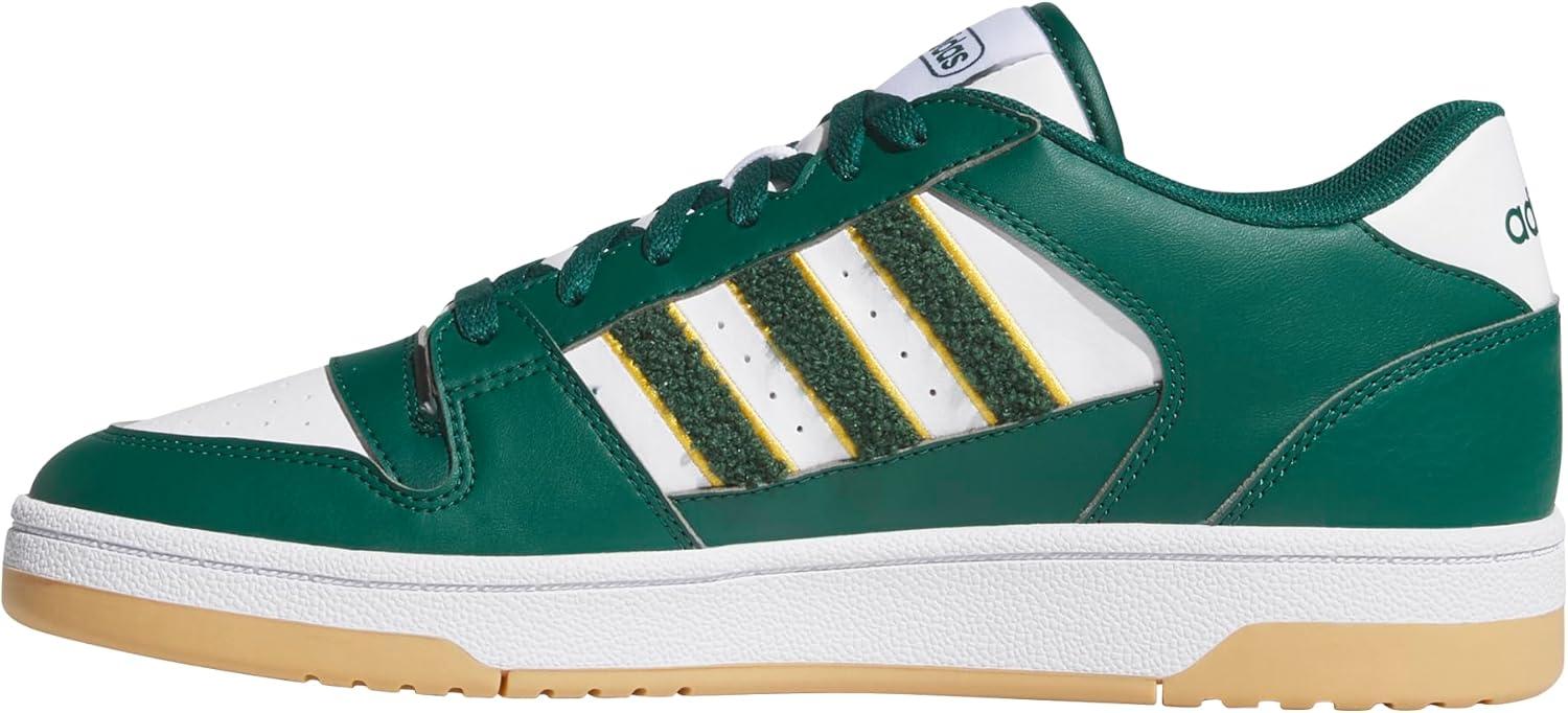imageadidas Mens Break Start ShoesCollegiate GreenWhiteUtility Yellow