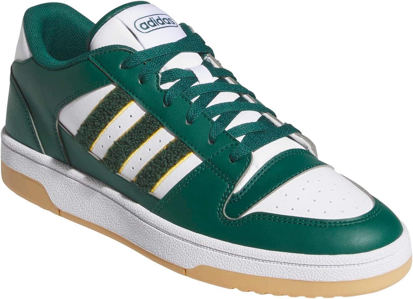 imageadidas Mens Break Start ShoesCollegiate GreenWhiteUtility Yellow