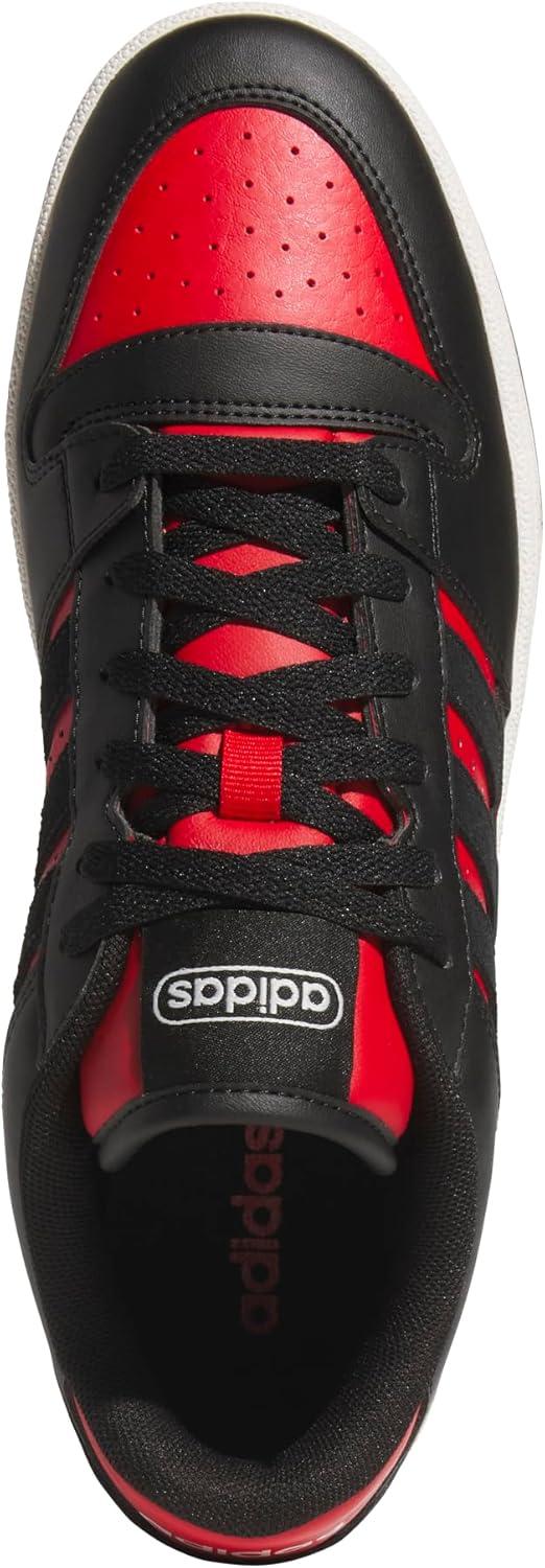 imageadidas Mens Break Start ShoesCollegiate RedBlackWhite