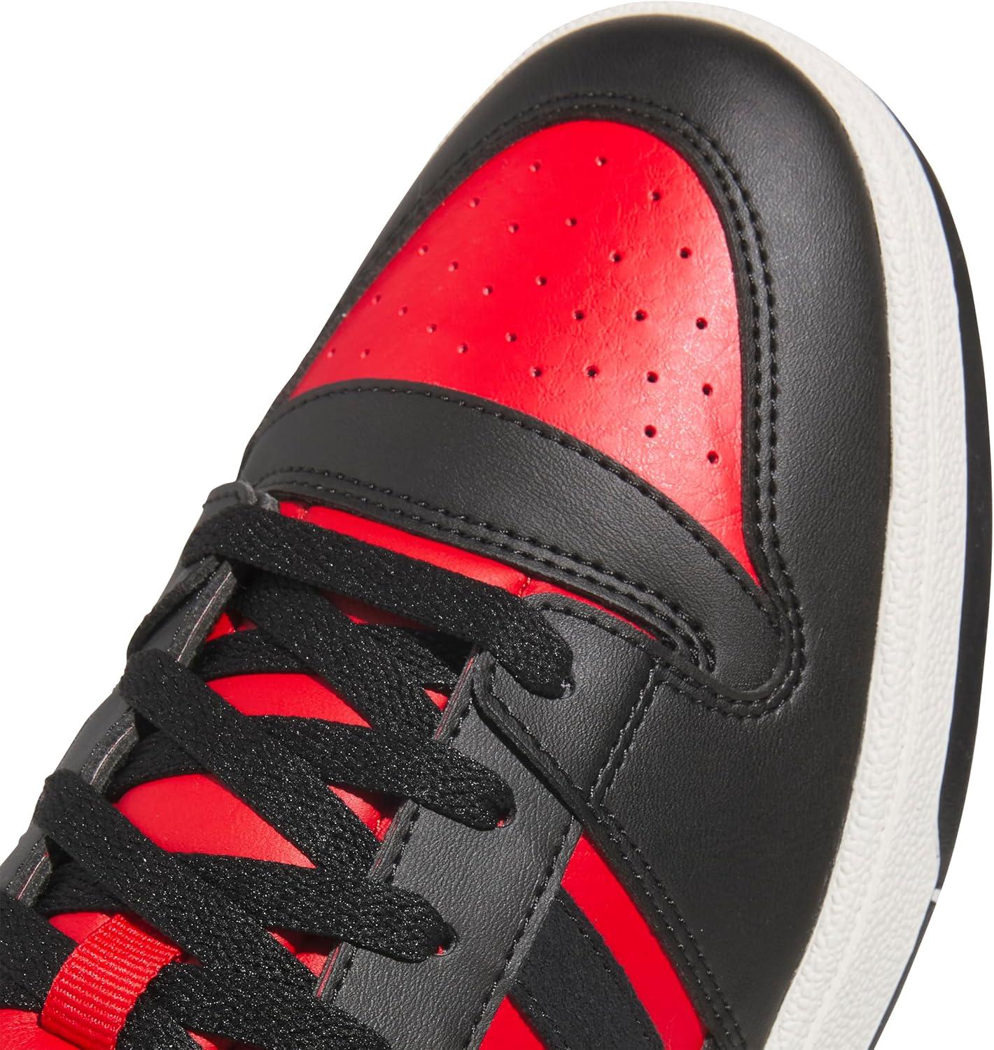 imageadidas Mens Break Start ShoesCollegiate RedBlackWhite