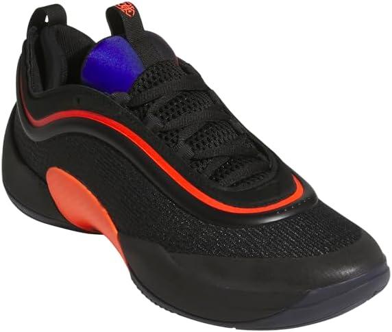 imageadidas Mens DON Issue 5 Basketball ShoesAurora BlackSolar RedLucid Blue