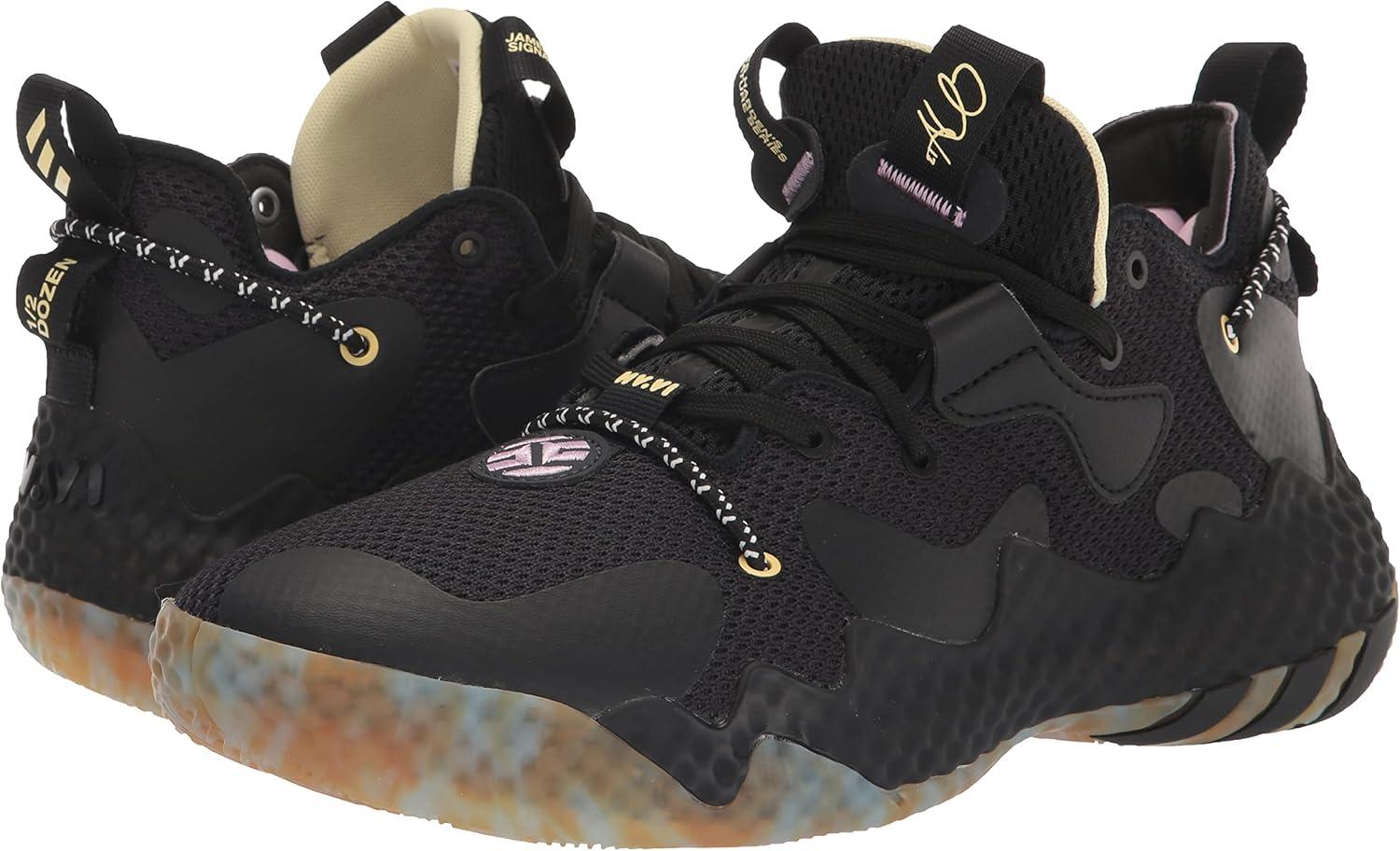 imageadidas Mens Harden Vol 6 ShoesBlackBlackBliss Blue