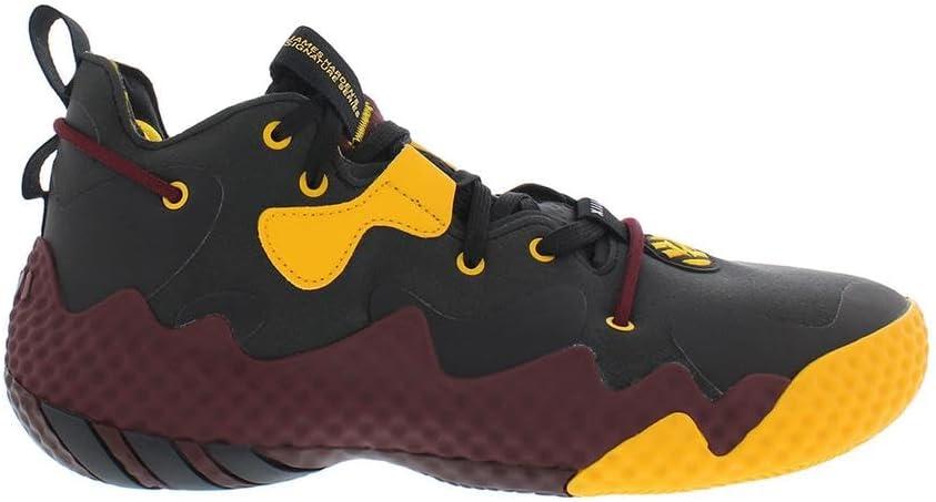 imageadidas Mens Harden Vol 6 ShoesBlackBurgundyYellow
