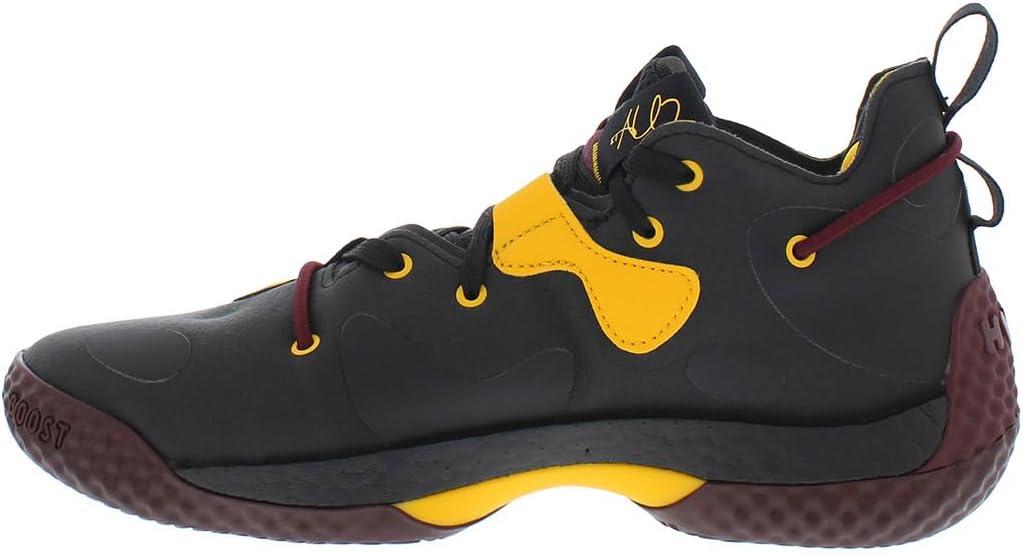 imageadidas Mens Harden Vol 6 ShoesBlackBurgundyYellow