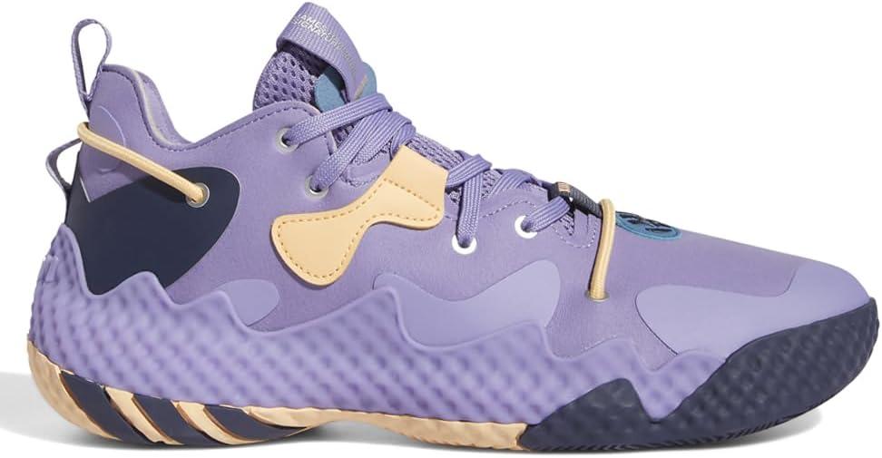 imageadidas Mens Harden Vol 6 ShoesMagic LilacMatte SilverPulse Amber