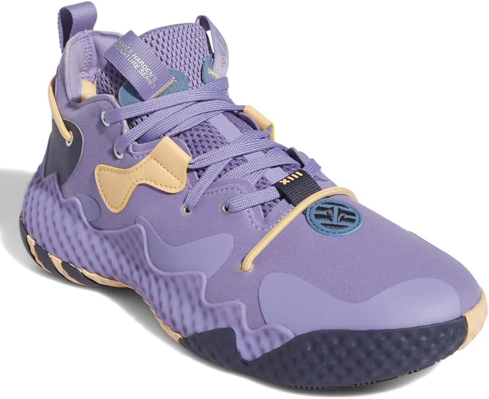 imageadidas Mens Harden Vol 6 ShoesMagic LilacMatte SilverPulse Amber