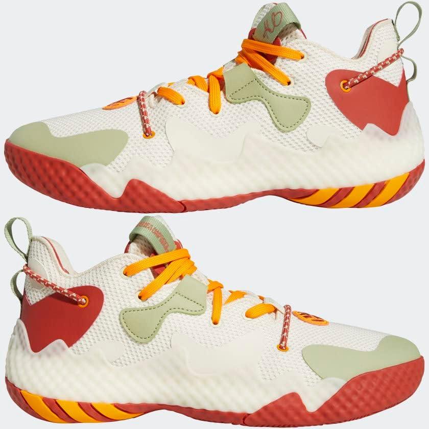 imageadidas Mens Harden Vol 6 ShoesWonder WhiteMagic LimeAltered Ambe