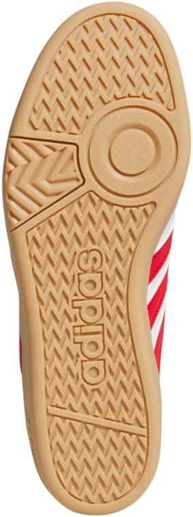 imageadidas Mens Hoops 40 Basketball ShoesWhiteBetter ScarletGum