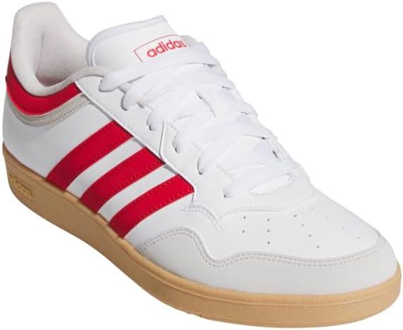 imageadidas Mens Hoops 40 Basketball ShoesWhiteBetter ScarletGum