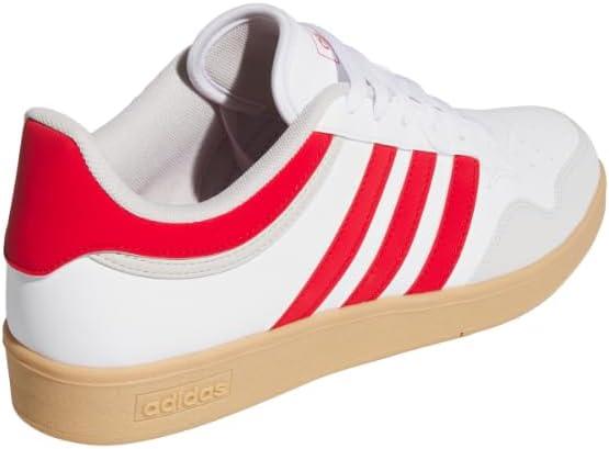 imageadidas Mens Hoops 40 Basketball ShoesWhiteBetter ScarletGum